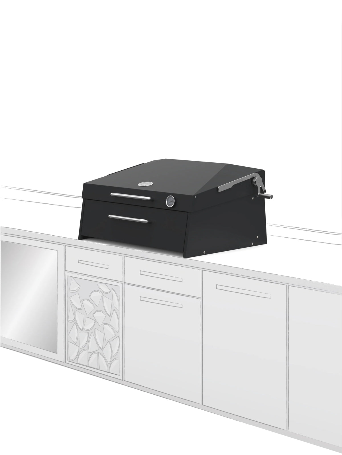 ASADO PRO.3.1 / Small Asado Grill Built-in
