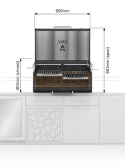 ASADO PRO.3.1 / Small Asado Grill Built-in