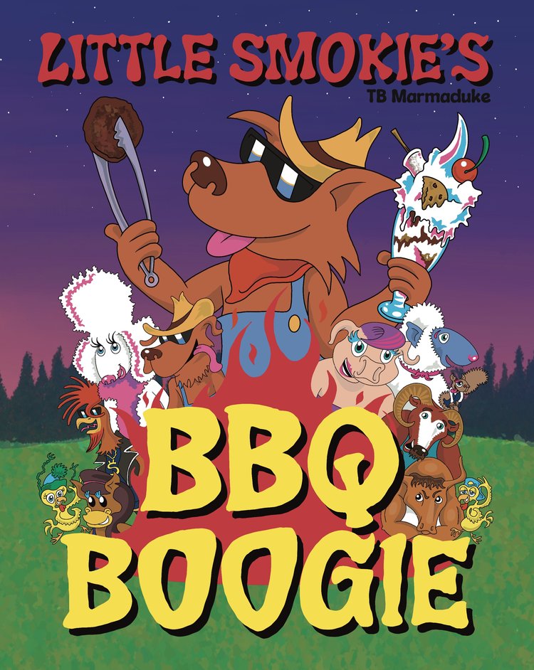 Little Smokies BBQ Boogie Childrens Book by TB Marmaduke