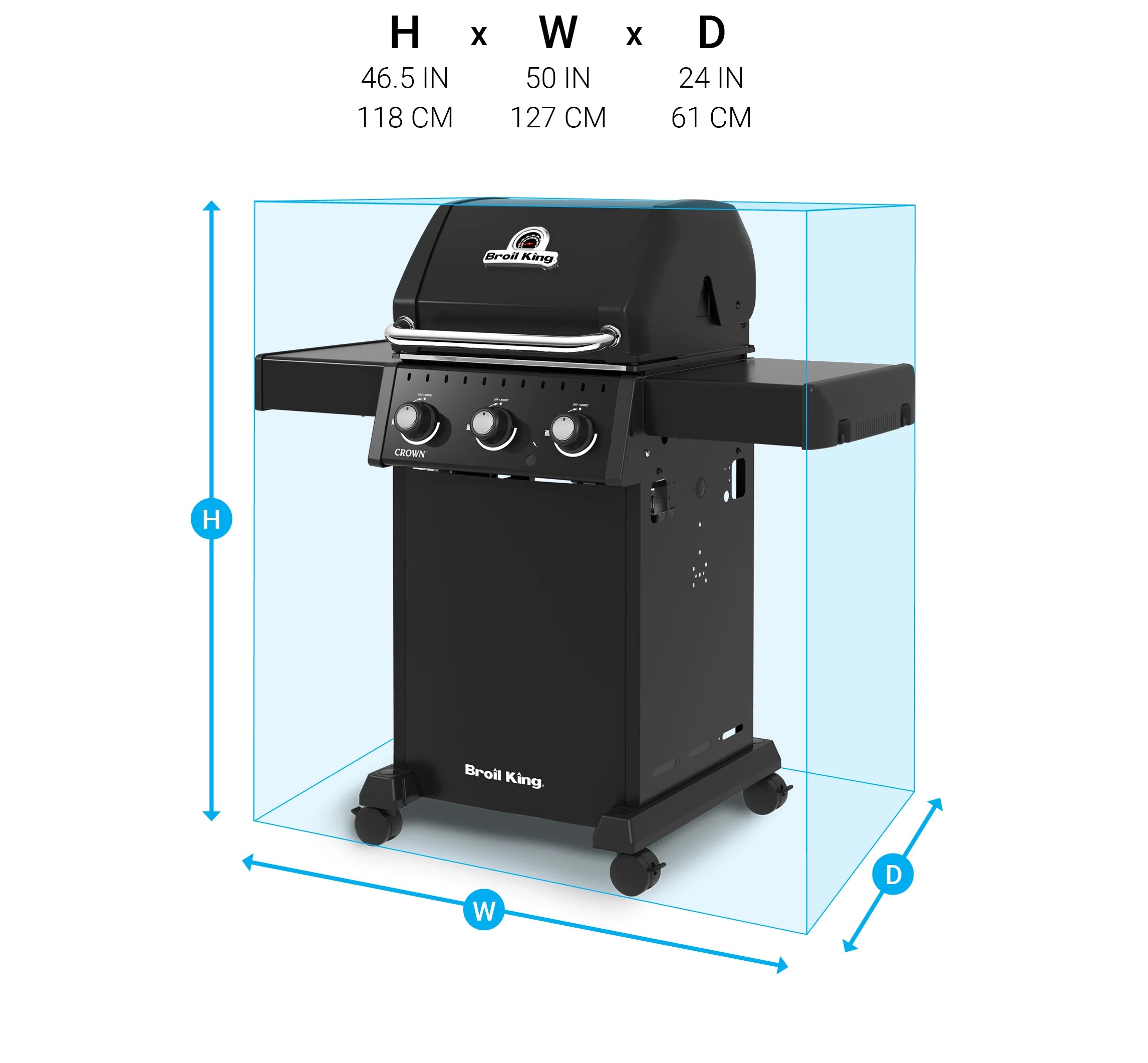 Broil King Crown 310 Shadow Gas BBQ