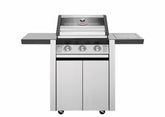 BeefEater 1600s Series - 3 Burner BBQ & Side Burner Trolley