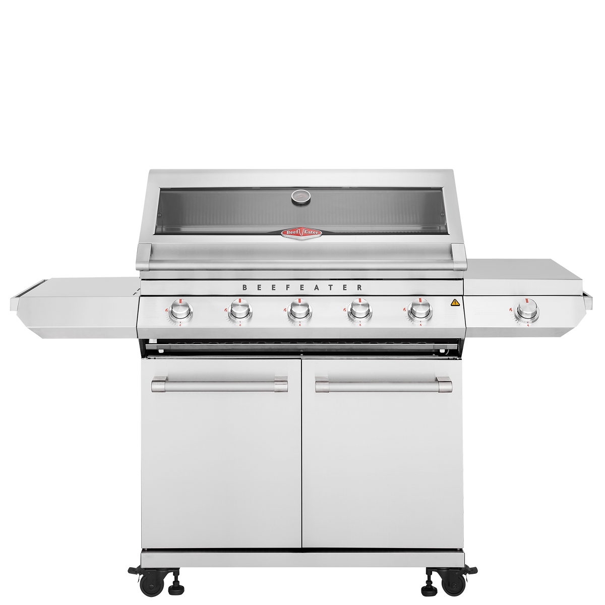 BeefEater 7000 Series Classic - 5 Burner BBQ & Side Burner Trolley