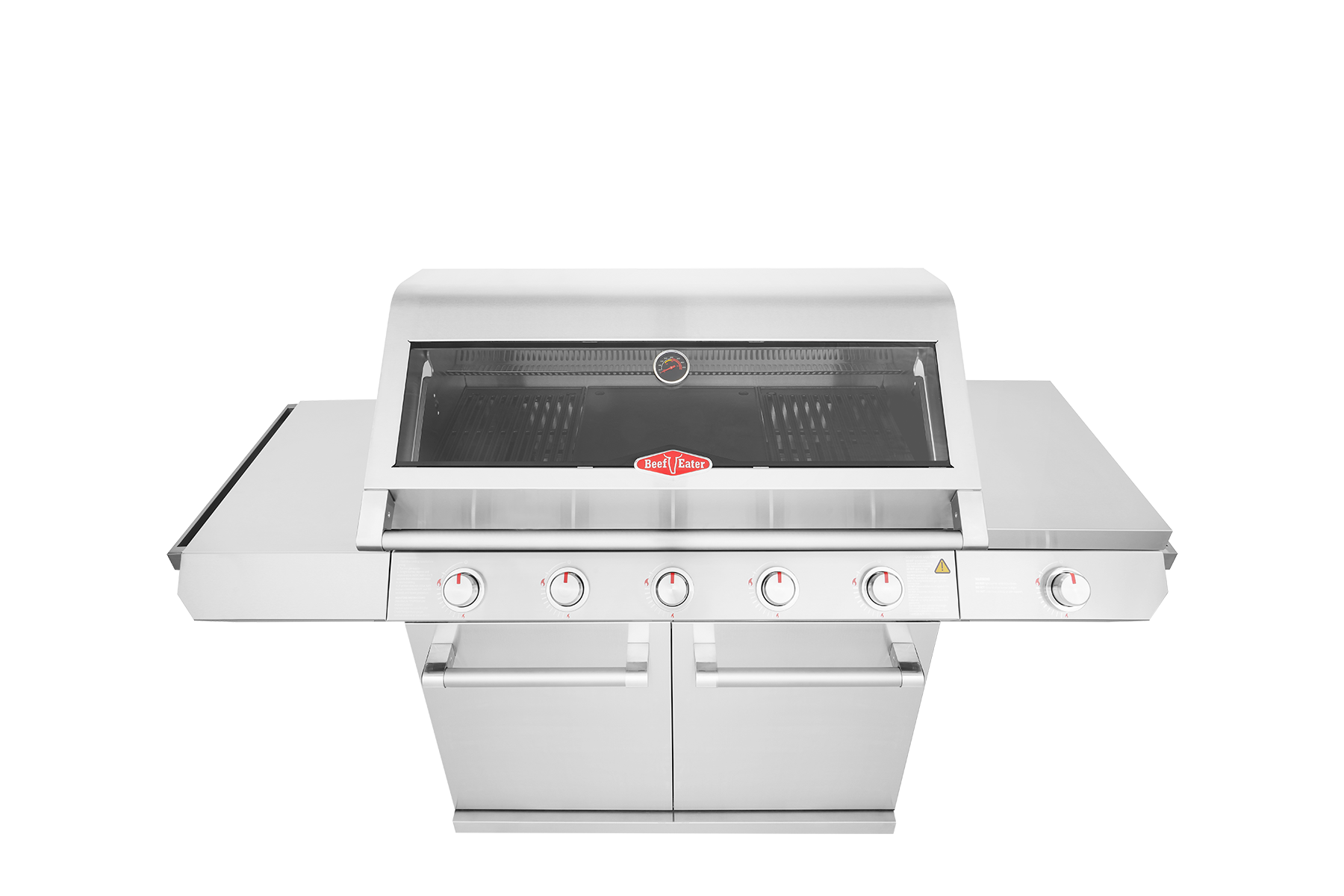 BeefEater 7000 Series Classic - 5 Burner BBQ & Side Burner Trolley