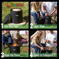 ECO FUEGO El Campo Fire Pit