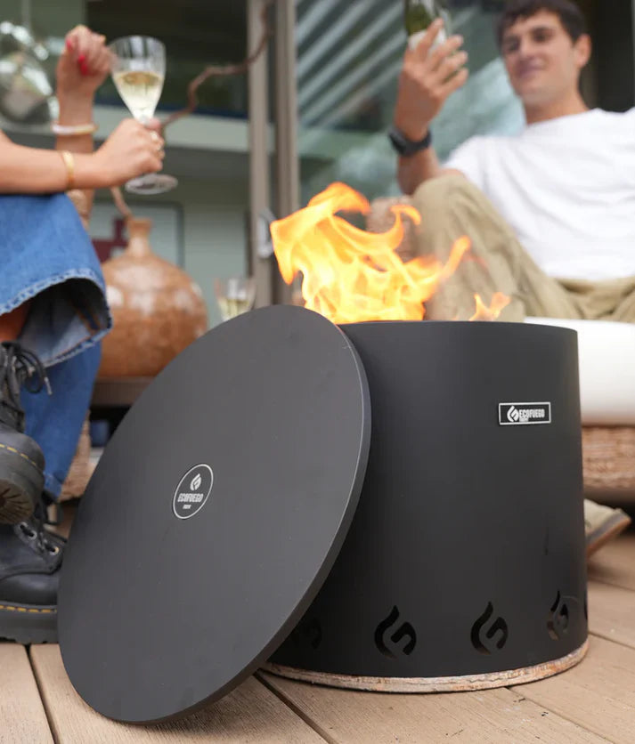 ECO FUEGO El Fuego Metal Fire Pit