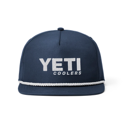Yeti Mid Pro Flat Brim Rope Hat - Navy