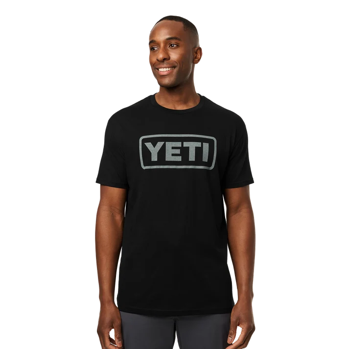 Yeti Full Logo Badge Short Sleeve T-Shirt
