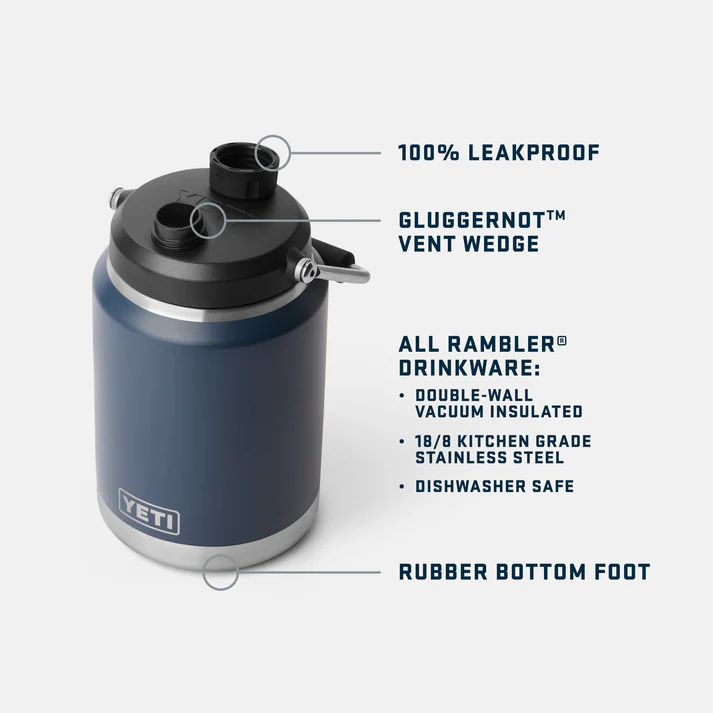 Yeti Rambler 1/2 Galloon (1.8L) Jug