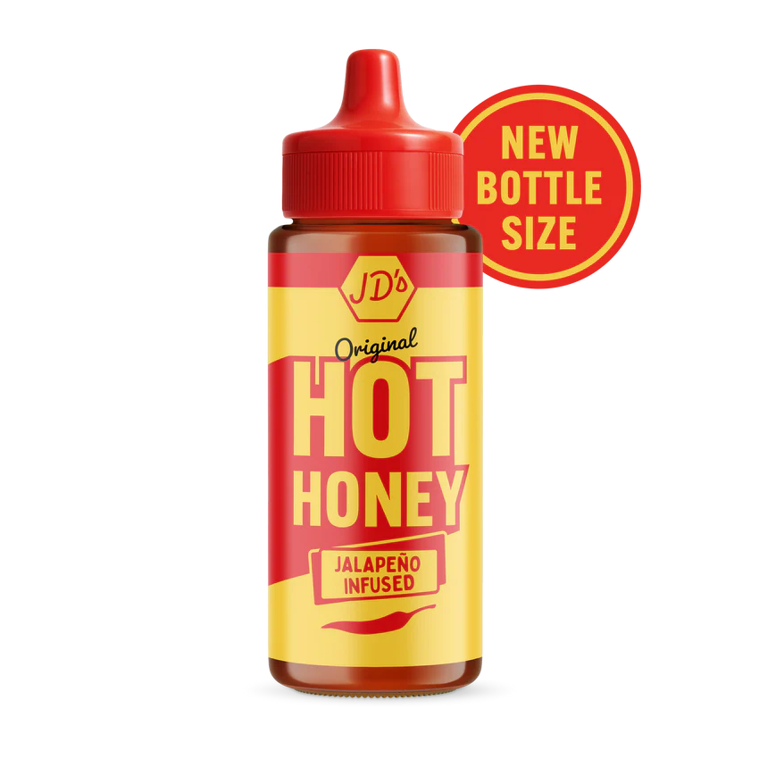 JD'S Hot Honey Original - New Size 260g Bottle