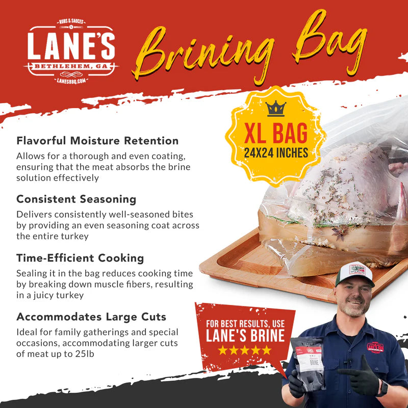 Lane's Essential Brining Bag