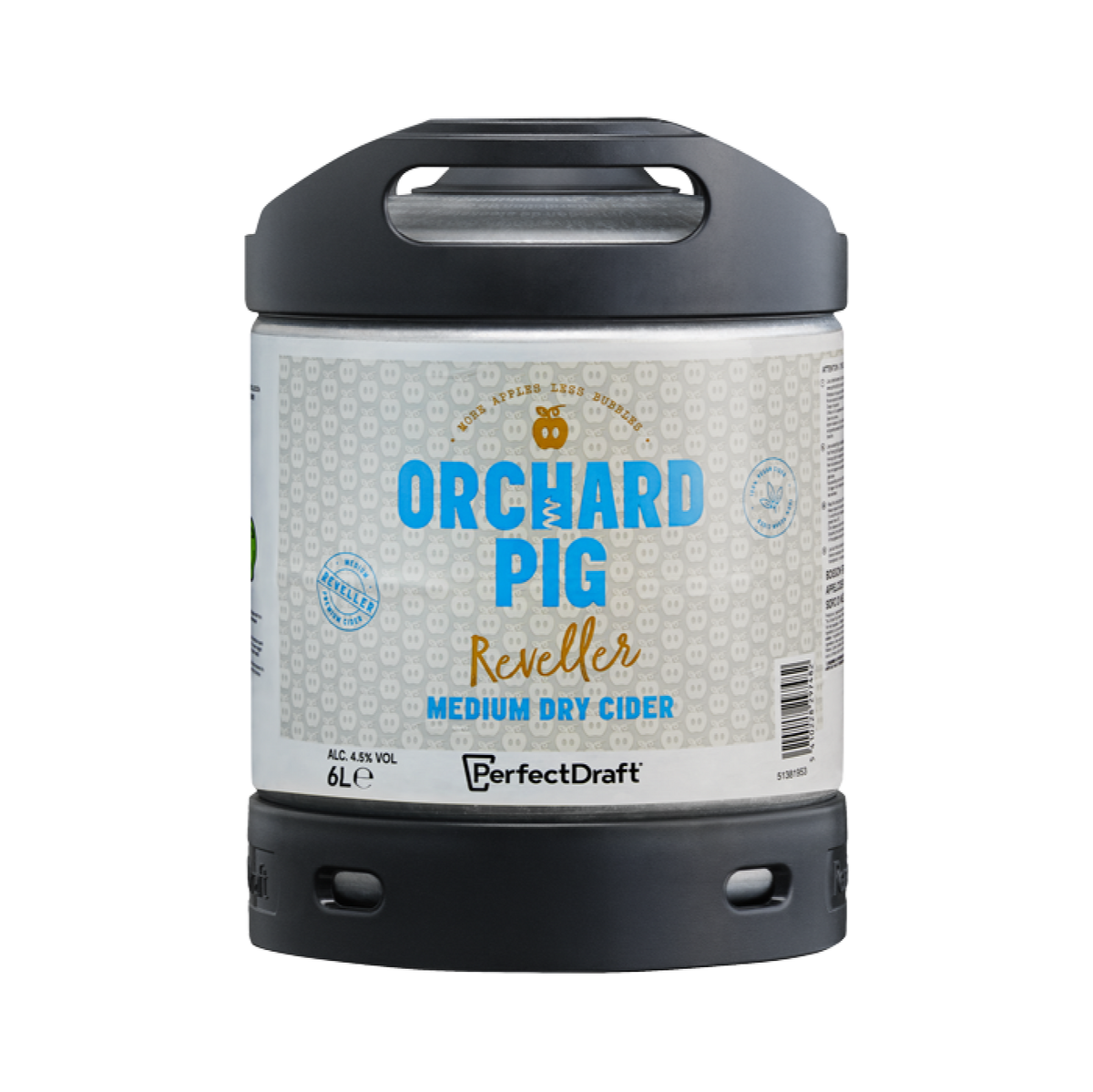 PerfectDraft Orchard Pig Reveller Cider 6L Keg