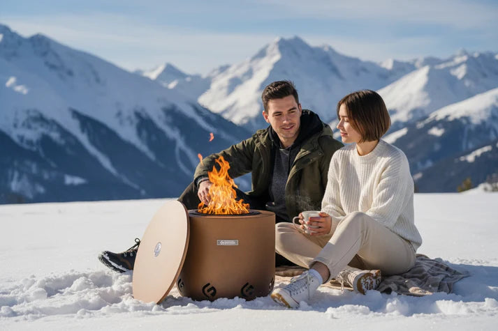 ECO FUEGO El Fuego Metal Fire Pit