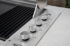 BeefEater Signature Proline Series - 6 Burner Flat Lid Built In BBQ