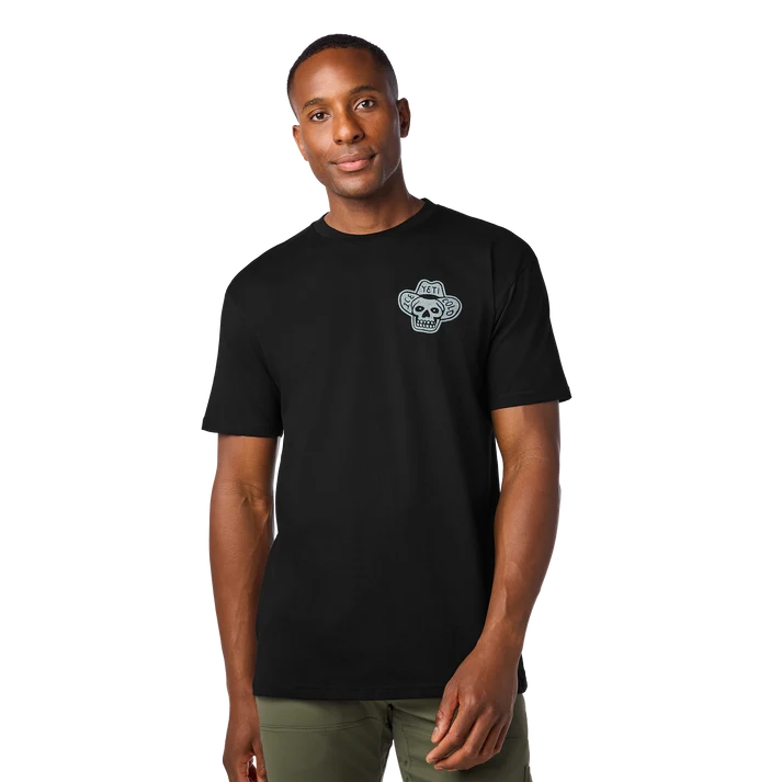 Yeti Cowboy Skull Short Sleeve T-Shirt