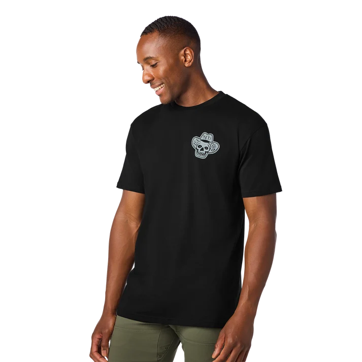 Yeti Cowboy Skull Short Sleeve T-Shirt