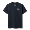 Yeti Left Chest Logo Badge Short Sleeve T-Shirt - NAVY