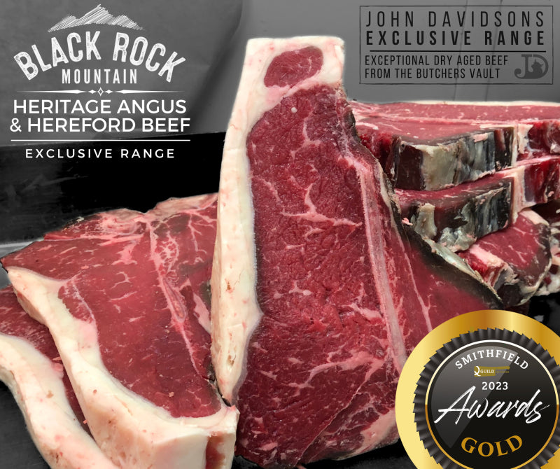 John Davidsons T-Bone Steak Black Rock Mountain