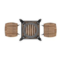 Kama Gear V2 Stand : Acacia Wood