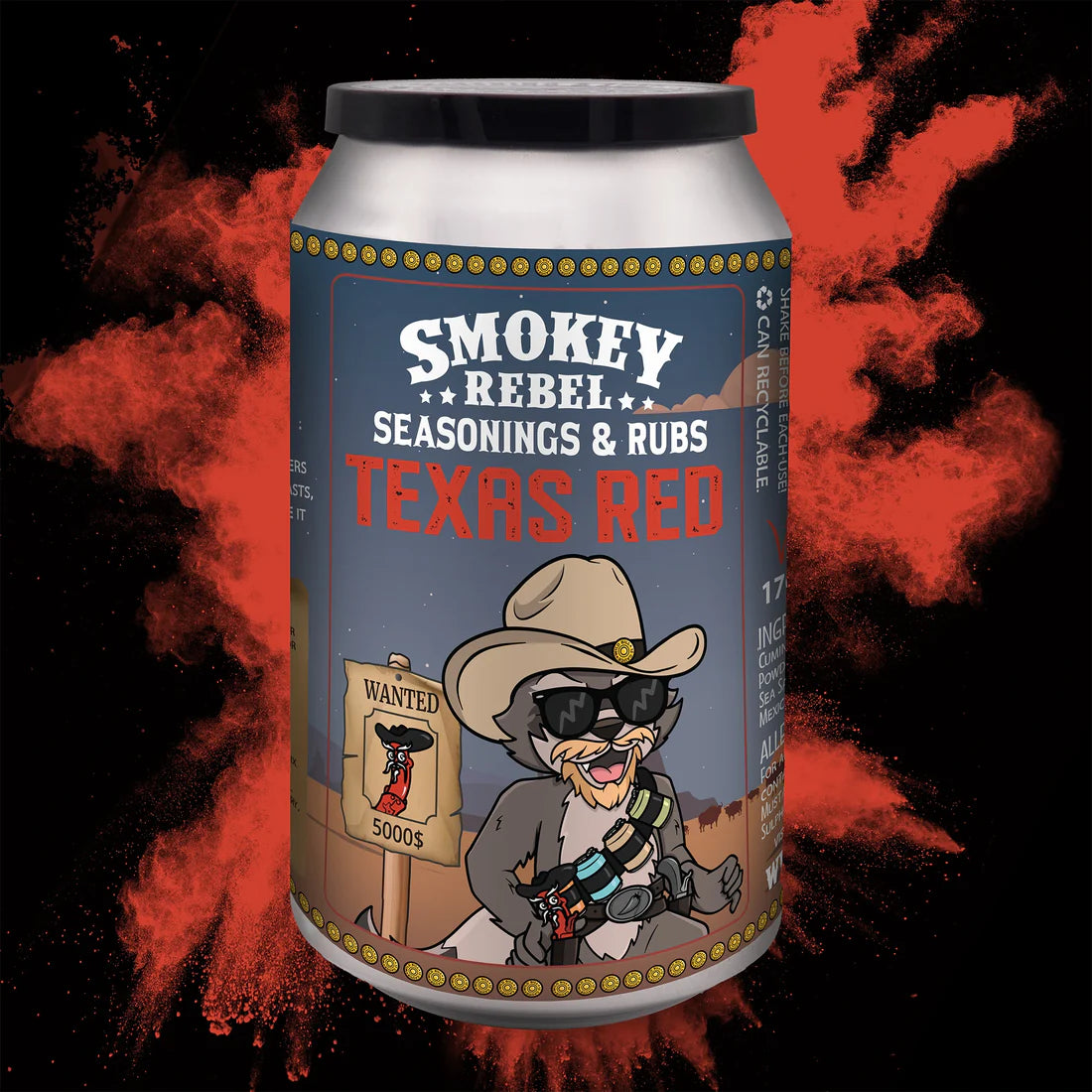 Smokey Rebel - Texas Red Chili Mix