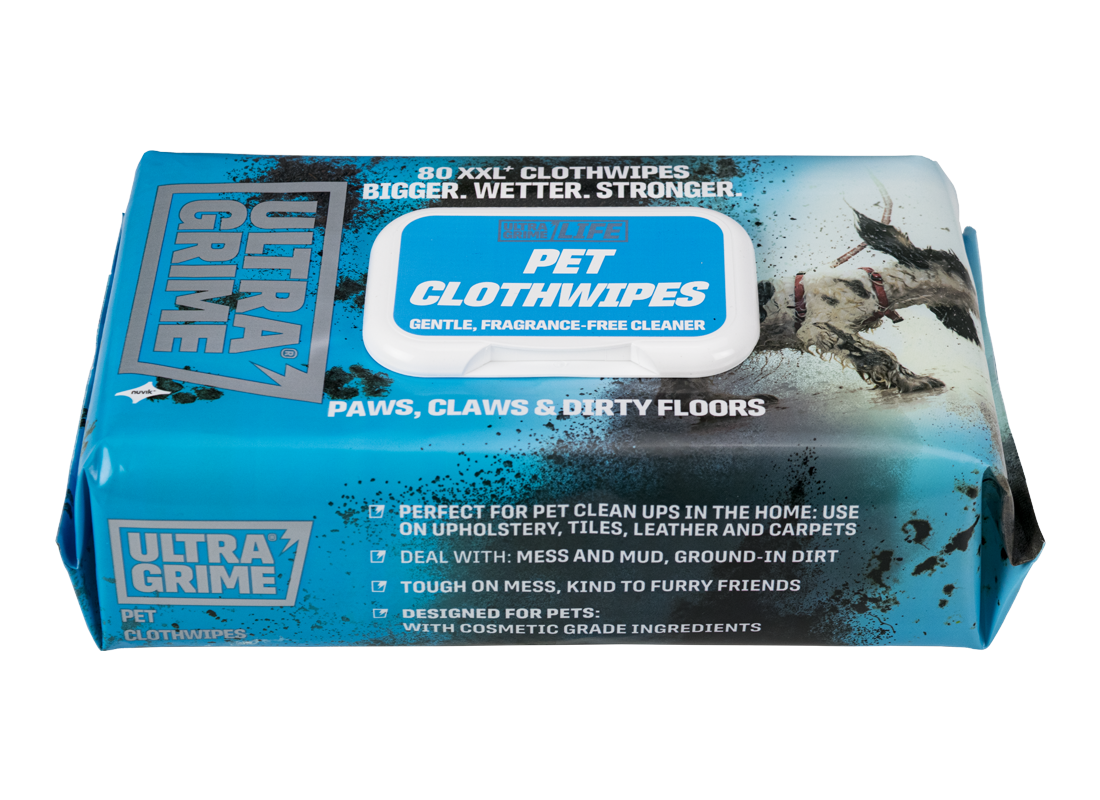 Ultra Grime Life Pet Care Wipes 40pk
