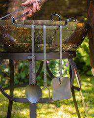 Kadai BBQ BBQ Utensils with Canvas Wrap and Handle