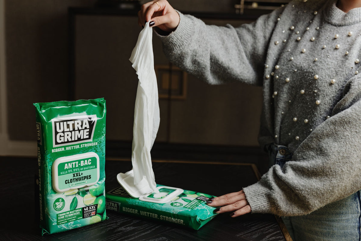 Ultra Grime Life Anti-Bac XXL Wipes 40pk