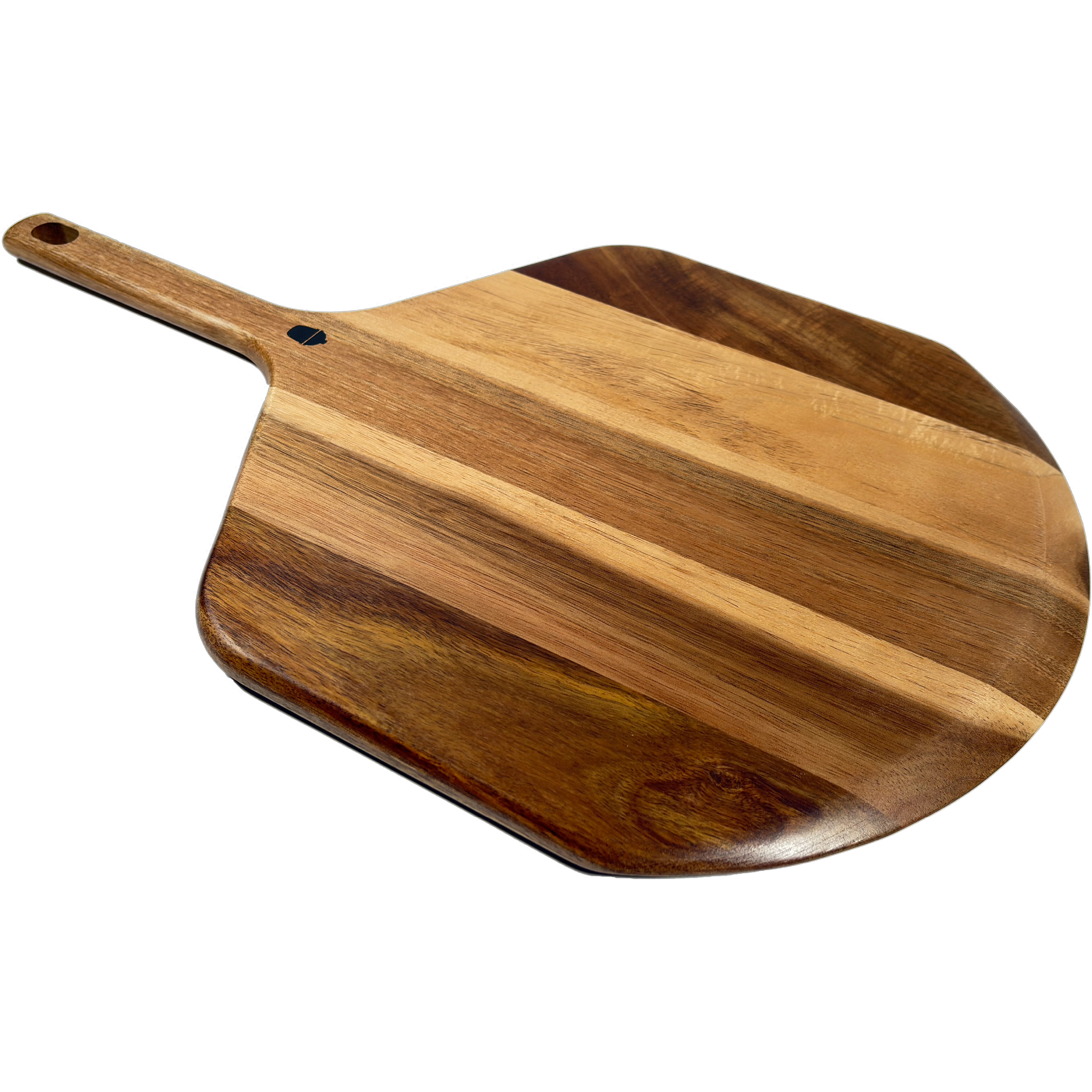 Kama Gear 12" Acacia Wood Pizza Peel & Serving Board