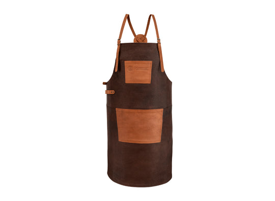 Petromax - Buff Leather Apron With Cross Back Straps