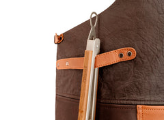 Petromax - Buff Leather Apron With Cross Back Straps