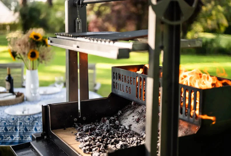 Somerset Grill Co Asado Gunmetal Outdoor Kitchen Bundle