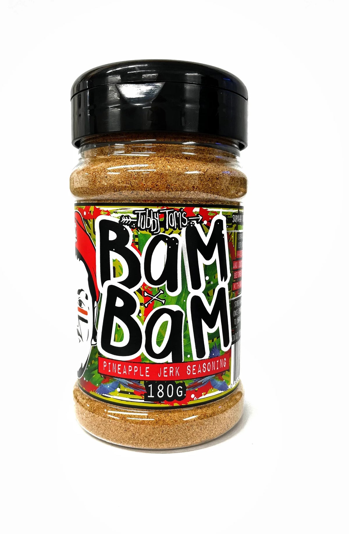 Tubby Toms Bam Bam - Juicy Pineapple Jerk Seasoning Shaker