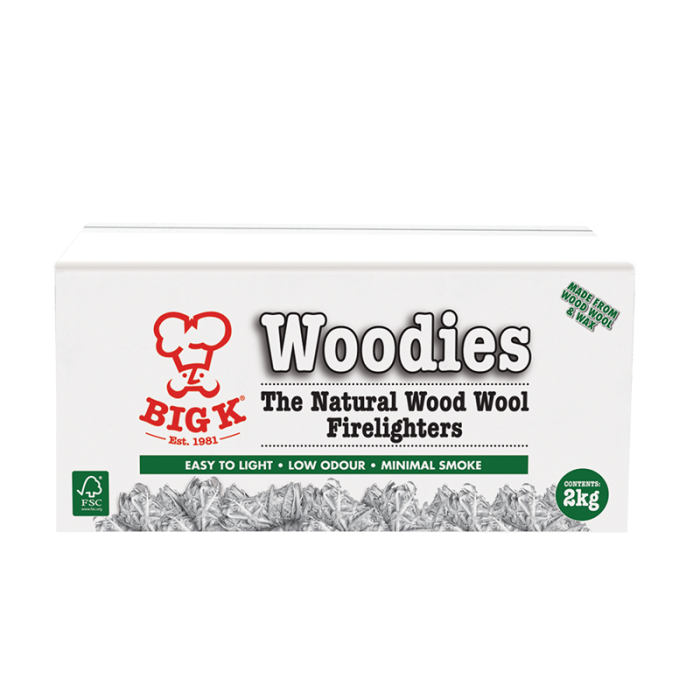 Woodies Natural Wood Wool Firelighters