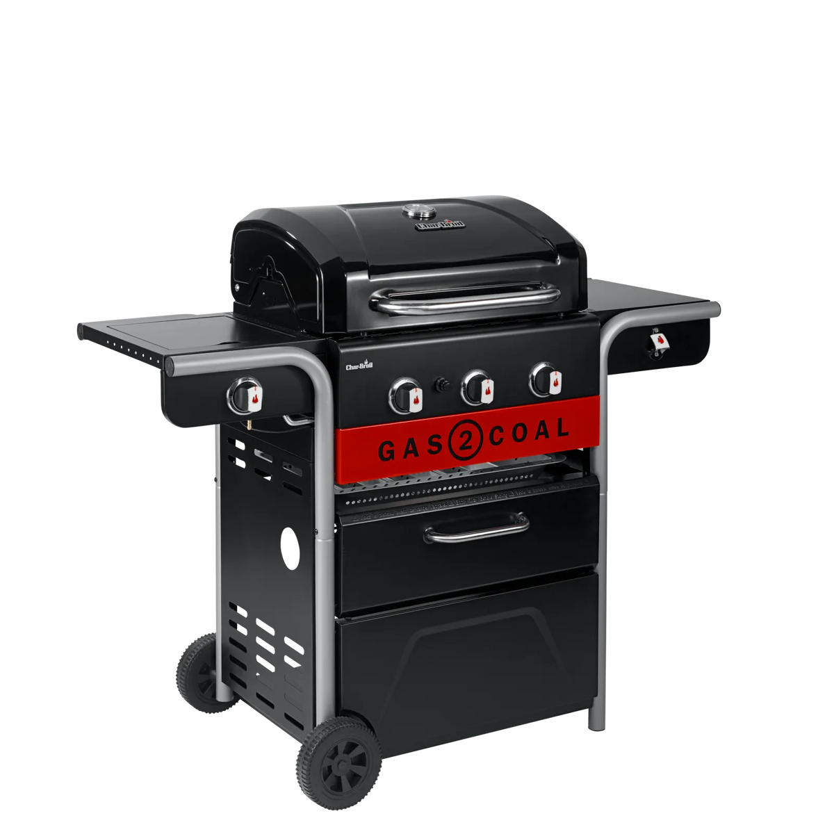 Char Broil Gas2Coal 3+1 Burner Hybrid Grill
