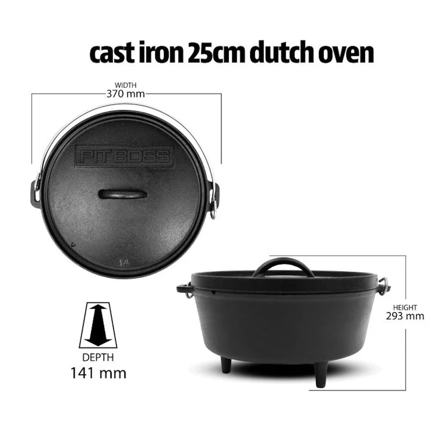 Pit Boss 6 Piece Cast Iron Starter Set