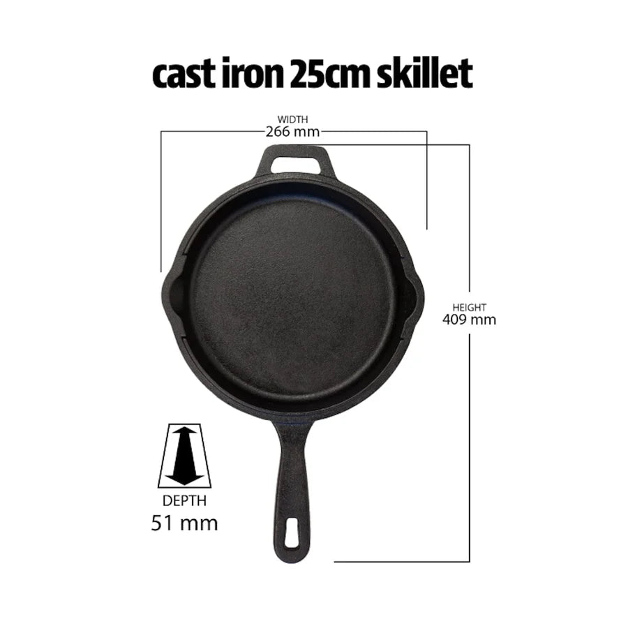Pit Boss 6 Piece Cast Iron Starter Set