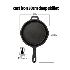 Pit Boss 6 Piece Cast Iron Starter Set