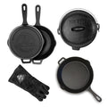 Pit Boss 6 Piece Cast Iron Starter Set