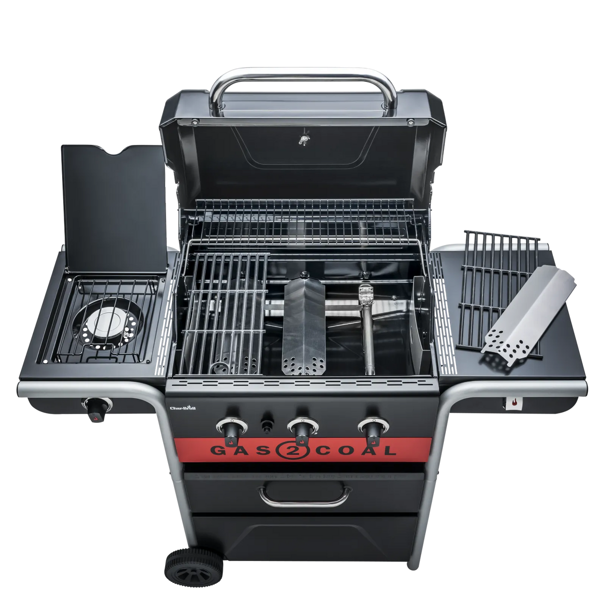 Char Broil Gas2Coal 3+1 Burner Hybrid Grill