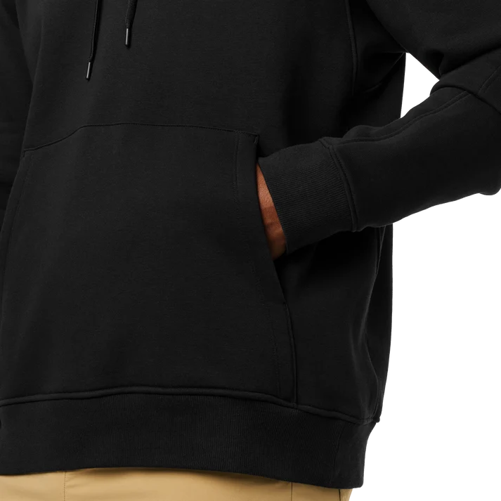 Yeti Designed In Pullover Fleece Hoodie BLACK
