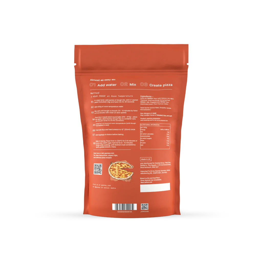 Gozney Classic Pizza Dough Mix
