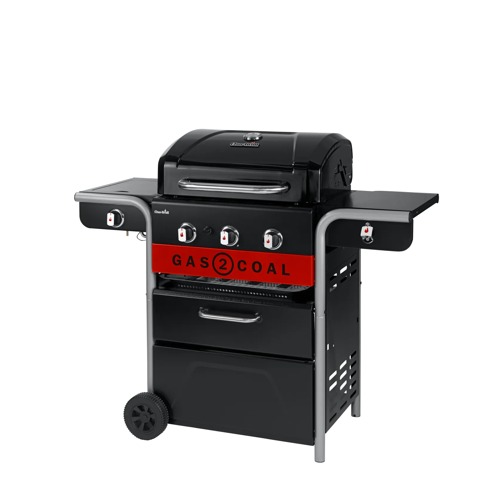 Char Broil Gas2Coal 3+1 Burner Hybrid Grill