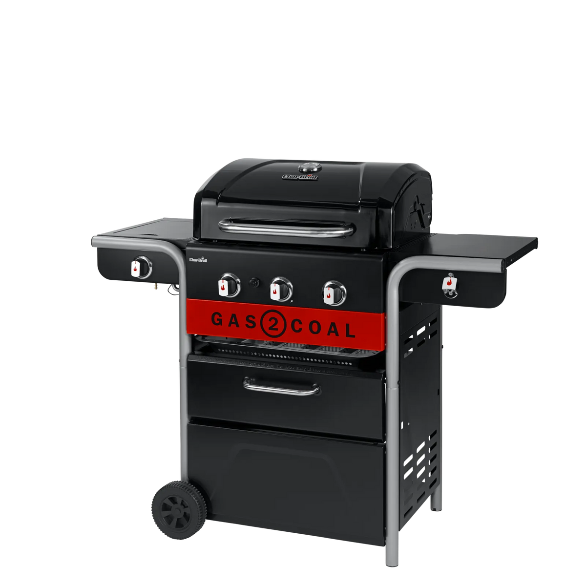 Char Broil Gas2Coal 3+1 Burner Hybrid Grill