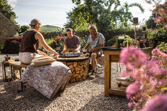 Kadai - Firebowl Table & Shield