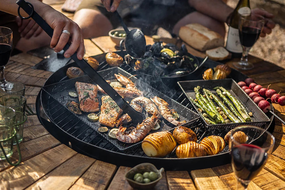 Kadai - Firebowl Table & Shield