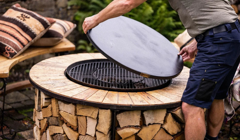 Kadai - Firebowl Table & Shield