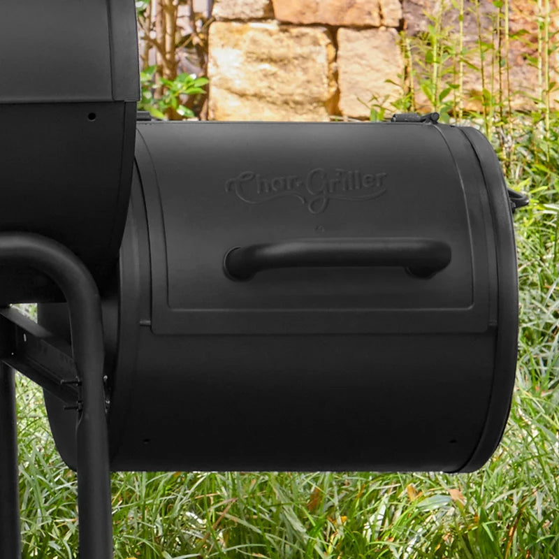 Char-Griller - Portable Charcoal Grill & Side Fire Box