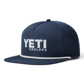 Yeti Mid Pro Flat Brim Rope Hat - Navy