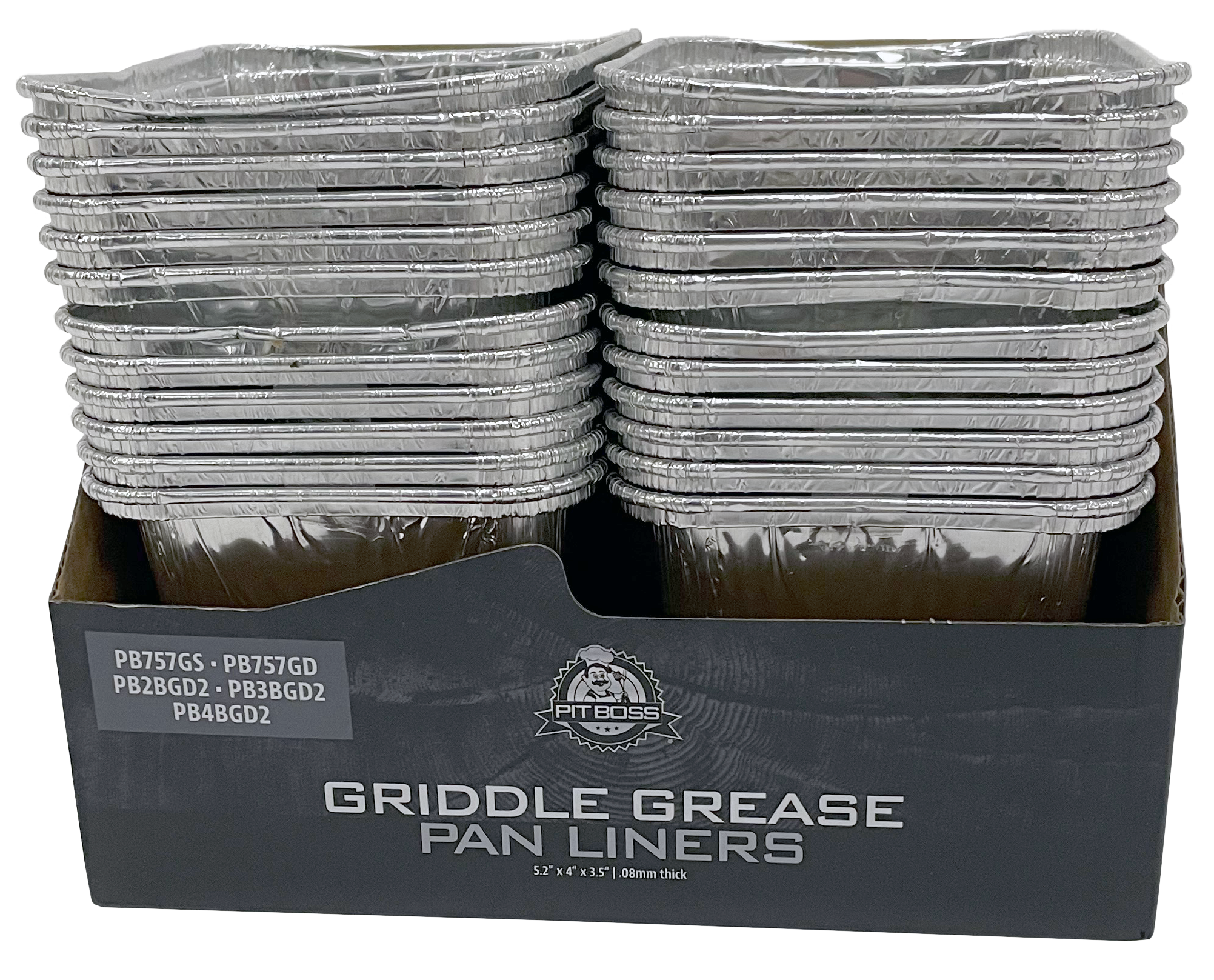 Pit Boss - Foil Grease Pan Liners - 6 Pack