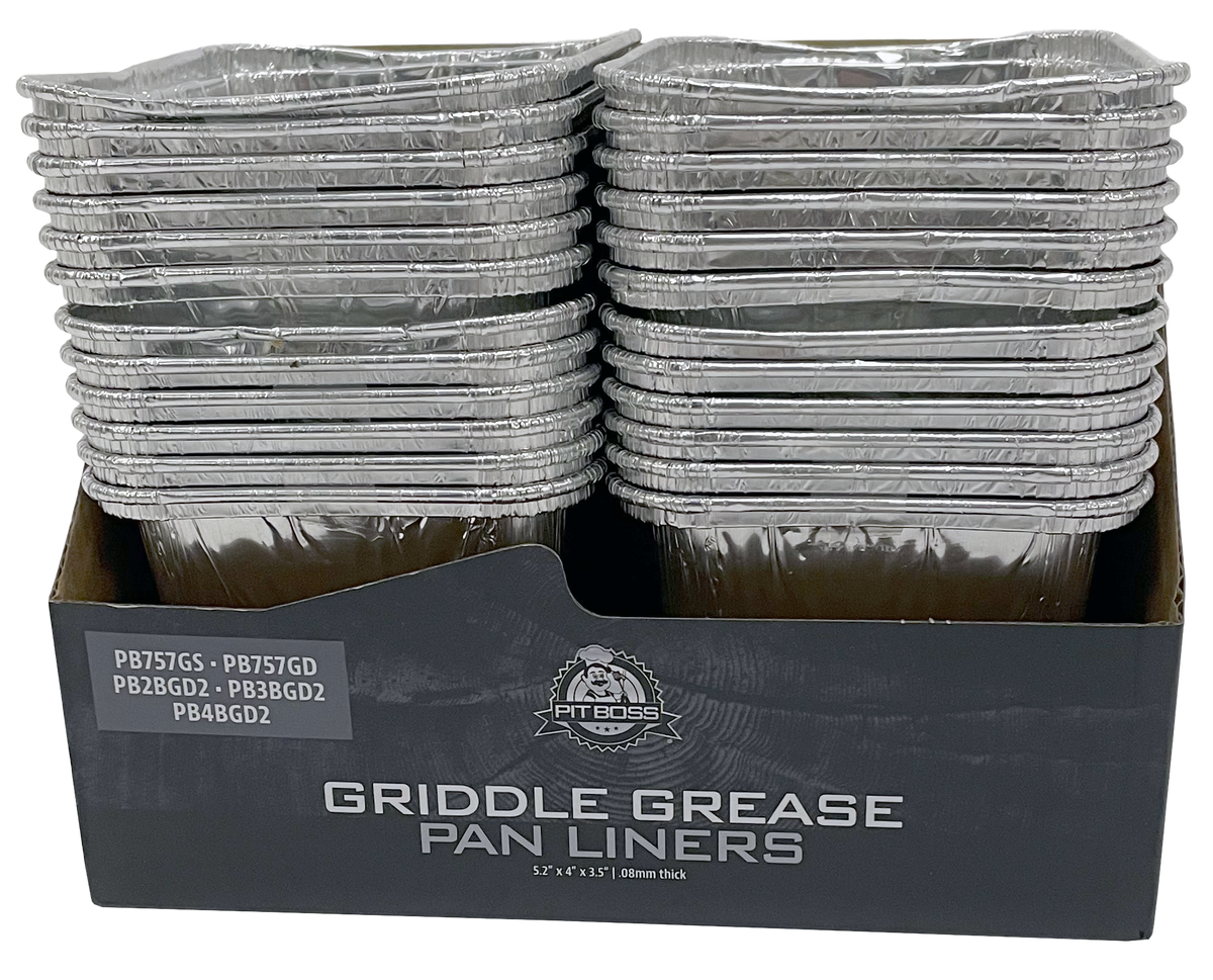 Pit Boss - Foil Grease Pan Liners - 6 Pack