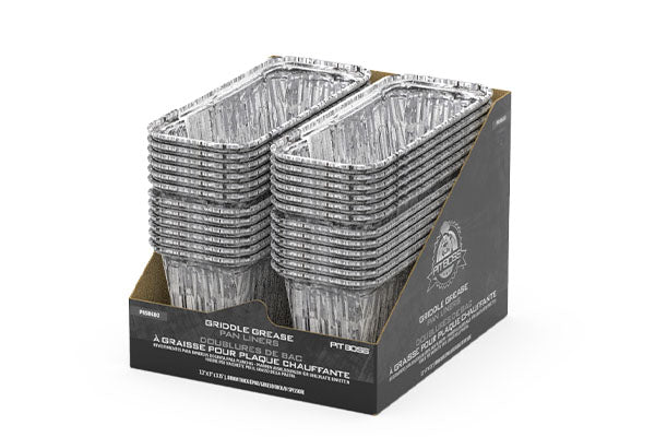 Pit Boss Foil Grease Pan Liners- Ultimate Plancha 5 Burner (6 Pack)